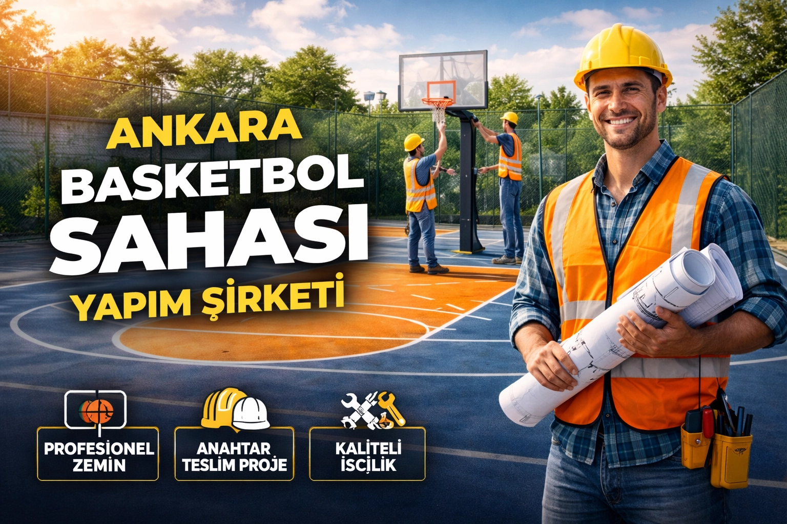Ankara Basketbol Sahası Yapım Şirketi