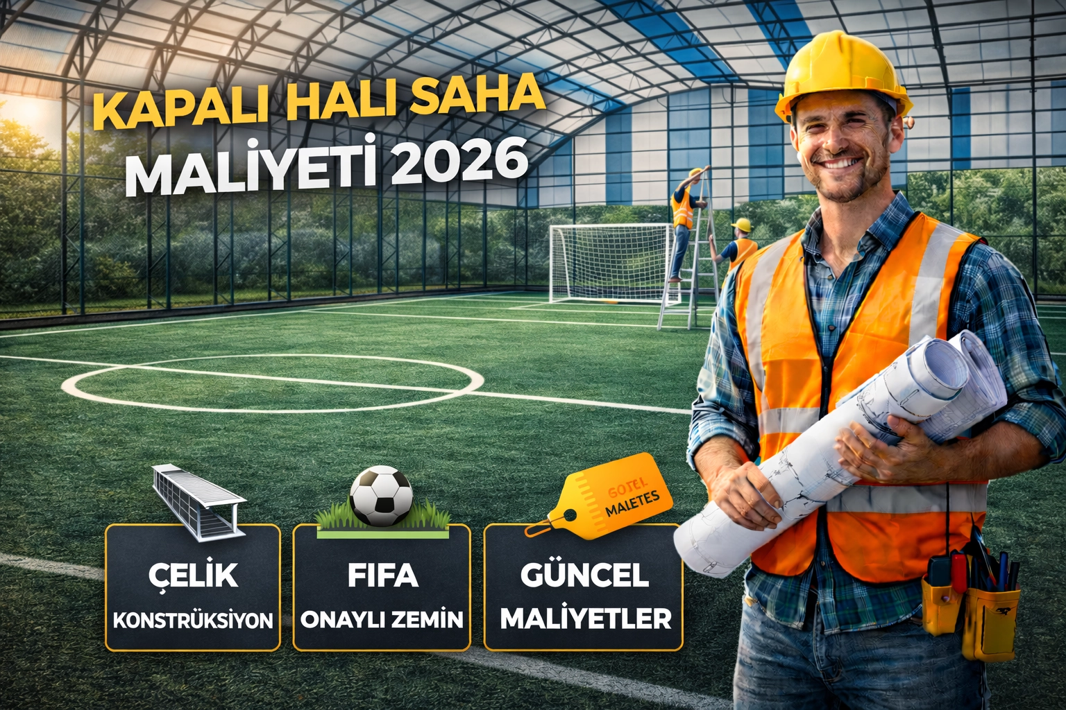 Kapalı Halı Saha Maliyeti 2026